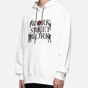 CLOT WORK SWEET WORK HOODIE WHITE